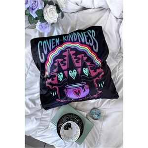 Killstar Coven Of Kindness Throw Pillow Cover